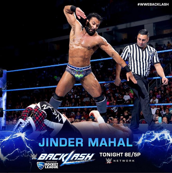 WWE Backlash - Promoción - Yuvraj Dhesi