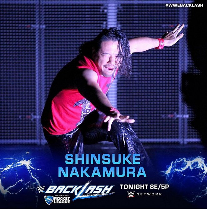 WWE Backlash - Werbefoto - Shinsuke Nakamura