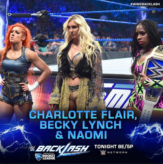 WWE Backlash - Promoción - Rebecca Quin, Ashley Fliehr, Trinity Fatu