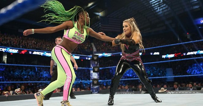 WWE Backlash - Photos - Trinity Fatu, Natalie Neidhart