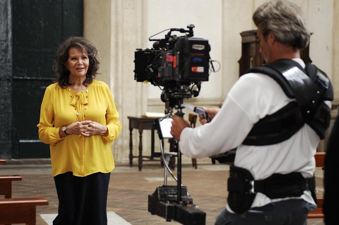 Tous les chemins mènent à Rome - Tournage - Claudia Cardinale