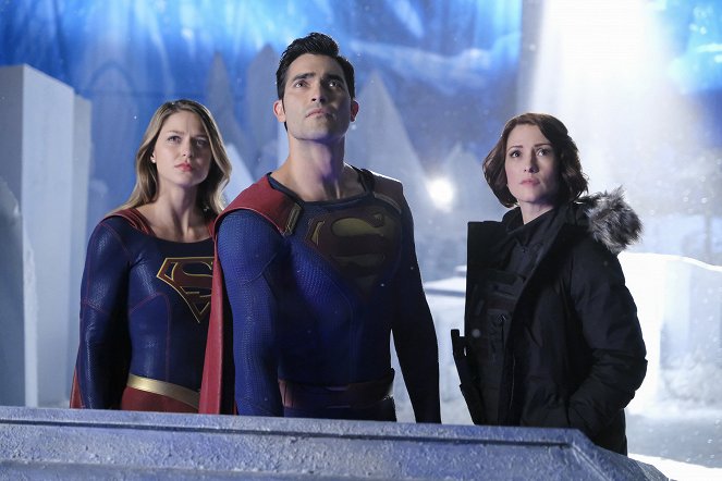 Supergirl - A jednak wytrwała - Z filmu - Melissa Benoist, Tyler Hoechlin, Chyler Leigh