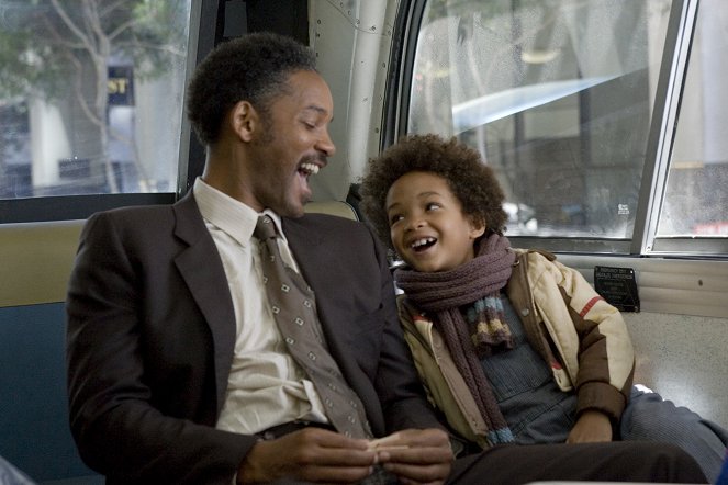 A boldogság nyomában - Filmfotók - Will Smith, Jaden Smith