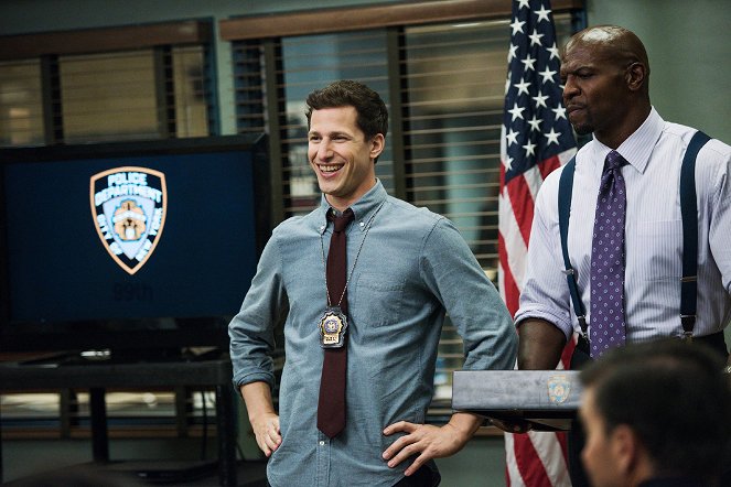 Brooklyn Nine-Nine - Season 3 - New Captain - Photos - Andy Samberg, Terry Crews