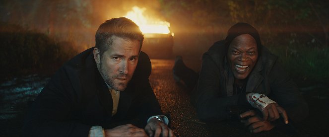 Zabijakov osobný strážca - Z filmu - Ryan Reynolds, Samuel L. Jackson