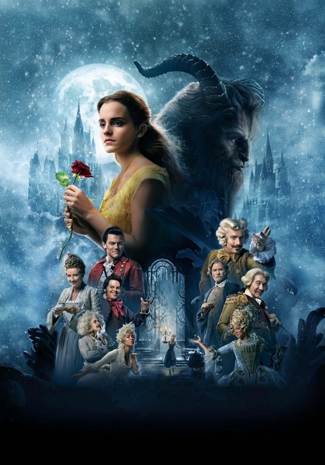 Beauty and the Beast - Kaunotar ja hirviö - Promokuvat - Emma Thompson, Stanley Tucci, Luke Evans, Josh Gad, Gugu Mbatha-Raw, Emma Watson, Kevin Kline, Ewan McGregor, Audra McDonald, Ian McKellen