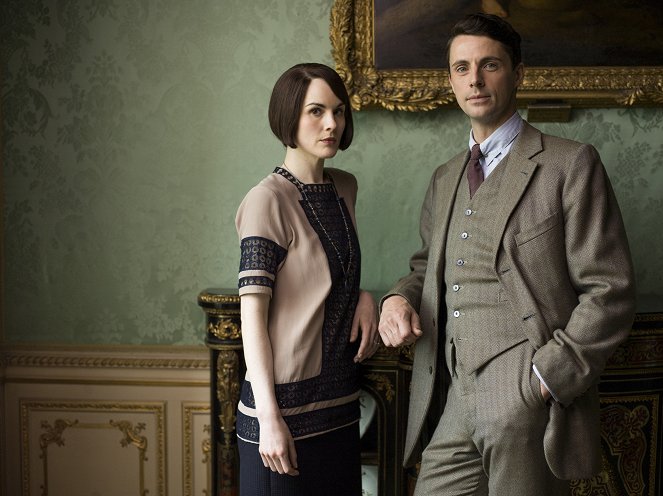 Downton Abbey - Season 6 - Gebrochene Herzen - Werbefoto - Michelle Dockery, Matthew Goode