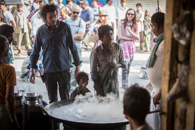 Lion - Dreharbeiten - Garth Davis, Sunny Pawar, Abhishek Bharate