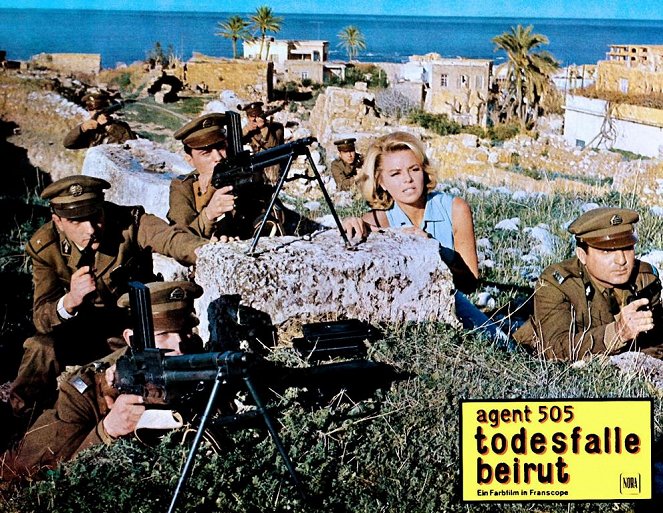 Agent 505 - Todesfalle Beirut - Lobbykarten - Geneviève Cluny