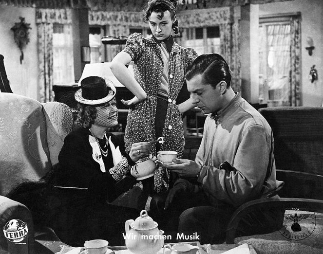 Wir machen Musik - Lobby Cards - Grethe Weiser, Ilse Werner, Viktor de Kowa