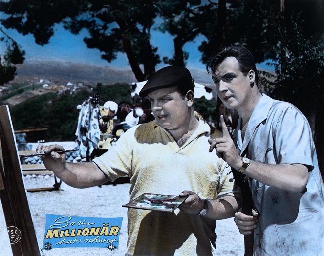 So ein Millionär hat's schwer - Lobby Cards