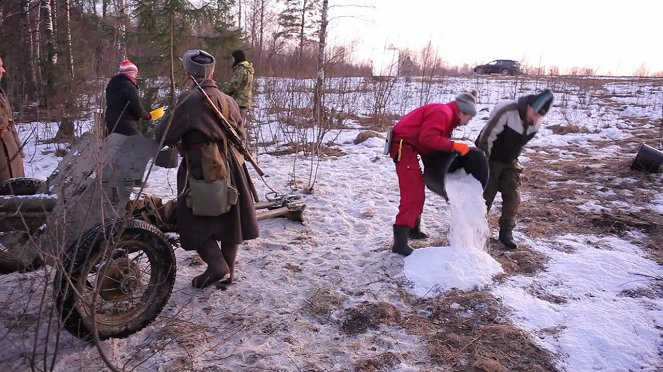 Dvadcať vosem panfilovcev - Kuvat kuvauksista