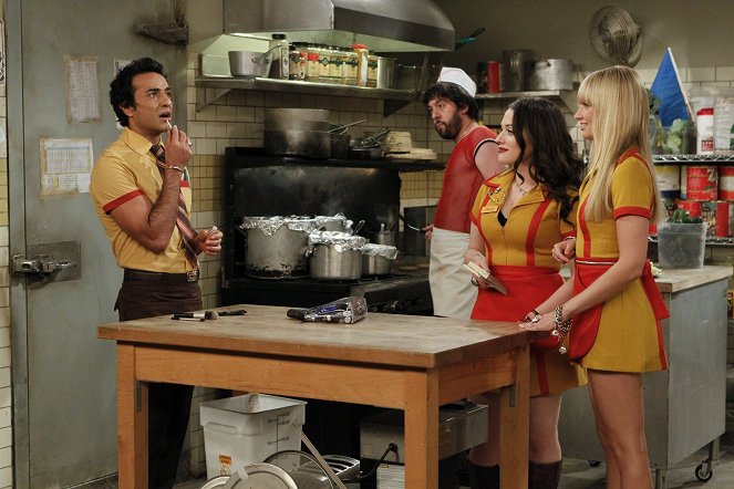 2 Broke Girls - And the Life After Death - Photos - Federico Dordei, Jonathan Kite, Kat Dennings, Beth Behrs