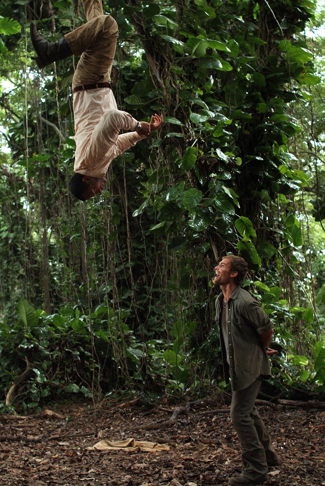 Vítejte v džungli - Z filmu - Dwayne Johnson, Seann William Scott