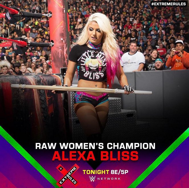 WWE Extreme Rules - Werbefoto - Lexi Kaufman