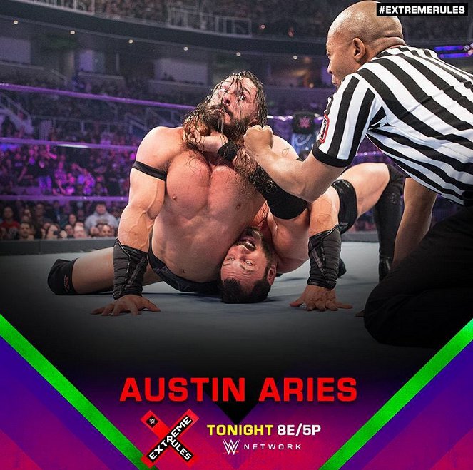 WWE Extreme Rules - Werbefoto - Ben Satterly, Austin Aries