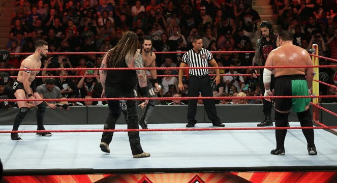 WWE Extreme Rules - Photos - Fergal Devitt, Colby Lopez, Joe Anoa'i