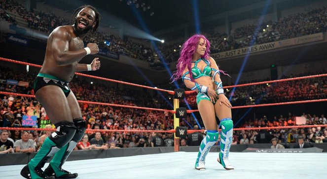 WWE Extreme Rules - Photos - Rich Swann, Mercedes Kaestner-Varnado