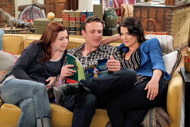 How I Met Your Mother - Who Wants to Be a Godparent - Photos - Alyson Hannigan, Jason Segel, Cobie Smulders