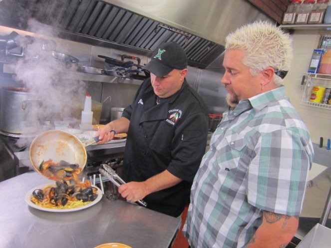 Diners, Drive-Ins and Dives - Van film - Guy Fieri