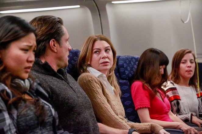 Grey's Anatomy - Season 13 - In the Air Tonight - Photos - Martin Henderson, Ellen Pompeo