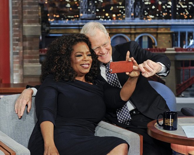 Late Show with David Letterman - Filmfotók - Oprah Winfrey, David Letterman