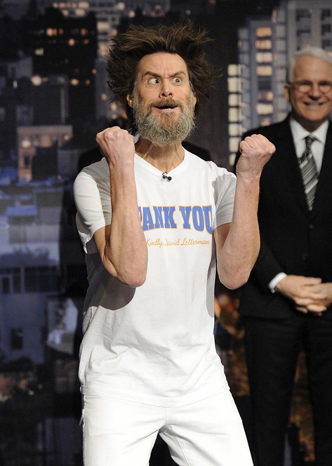 Late Show with David Letterman - Van film - Jim Carrey