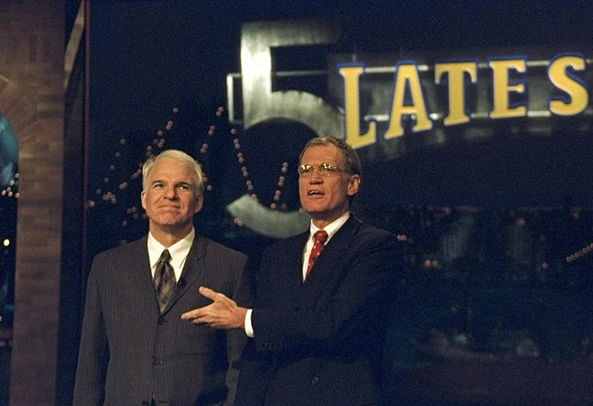Late Show with David Letterman - Van film - Steve Martin, David Letterman