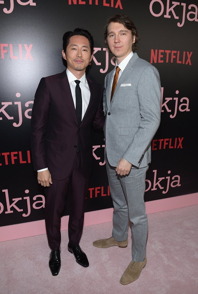 Okja - Events - Steven Yeun, Paul Dano