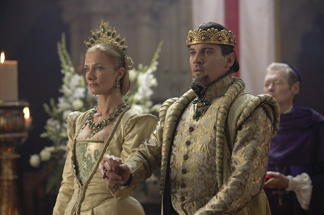 Tudorovci - Šestá a poslední manželka - Z filmu - Joely Richardson, Jonathan Rhys Meyers