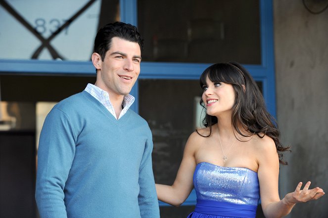 New Girl - Season 1 - The Story of the 50 - Photos - Max Greenfield, Zooey Deschanel