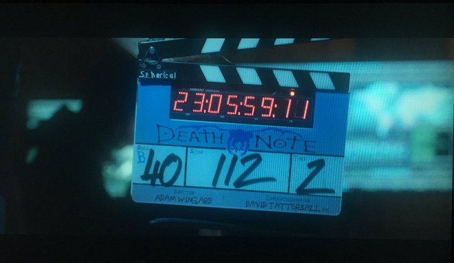 Death Note - Forgatási fotók