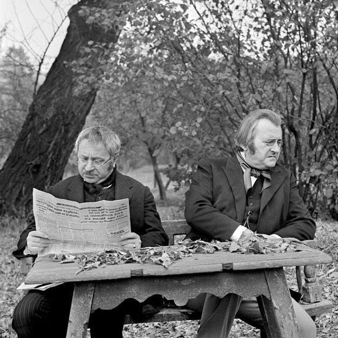 Es waren einmal zwei Schreiber - Melonen - Filmfotos - Miroslav Horníček, Jiří Sovák