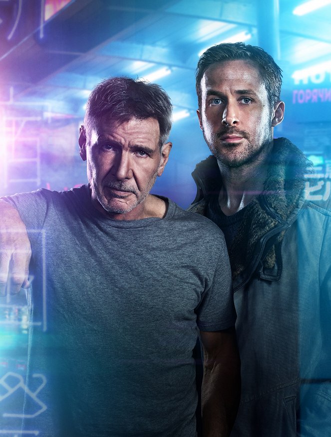 Blade Runner 2049 - Promokuvat - Harrison Ford, Ryan Gosling