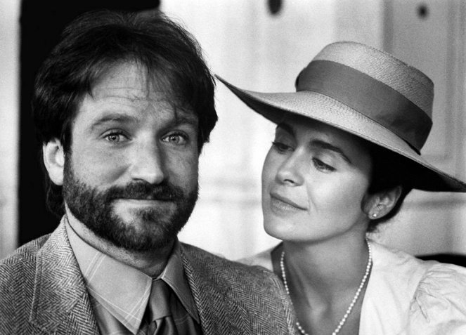 Neukku New Yorkissa - Kuvat elokuvasta - Robin Williams, Maria Conchita Alonso