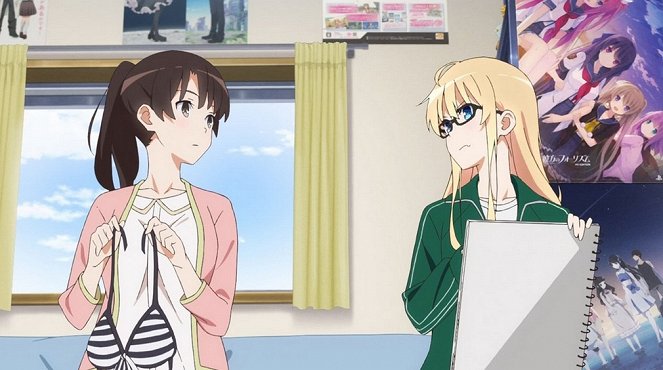 Saenai Heroine no Sodatekata - Flat - Koi to džundžó no service kai - Z filmu