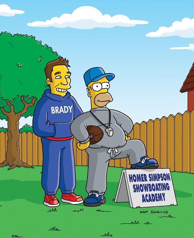 The Simpsons - Homer and Ned's Hail Mary Pass - Photos