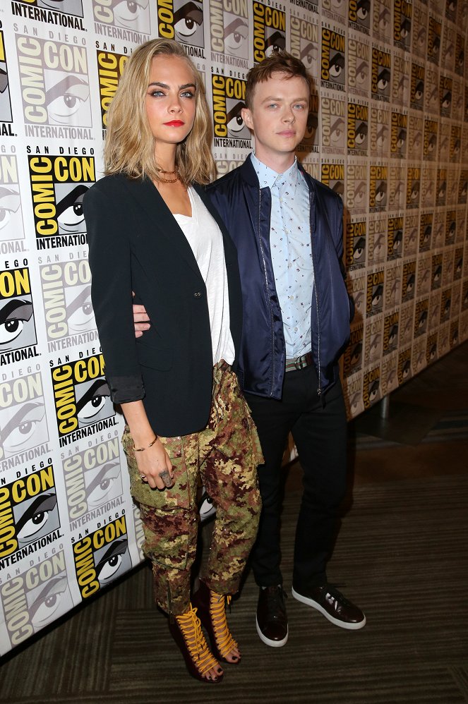Valerian e a Cidade dos Mil Planetas - De eventos - EuropaCorp presents Luc Besson’s "Valerian and the City of a Thousand Planets" at Comic-Con in the Hilton Bayfront Hotel, San Diego, CA on July 21, 2016 - Cara Delevingne, Dane DeHaan