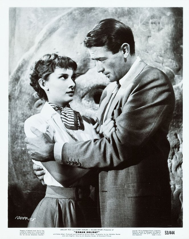 Prázdniny v Ríme - Fotosky - Audrey Hepburn, Gregory Peck