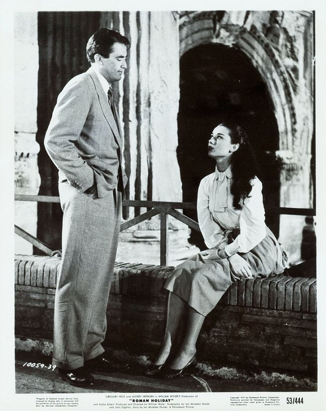 Prázdniny v Ríme - Fotosky - Gregory Peck, Audrey Hepburn