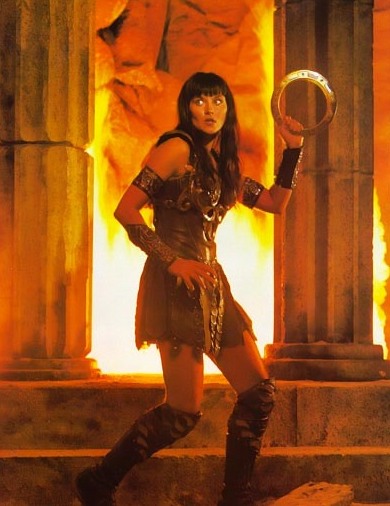 Xena - Die Kriegerprinzessin - Werbefoto - Lucy Lawless
