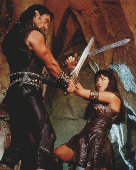 Xena - Promokuvat - Kevin Smith, Lucy Lawless