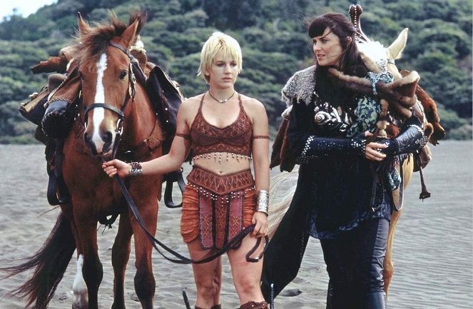 Xena: Wojownicza księżniczka - Z filmu - Renée O'Connor, Lucy Lawless