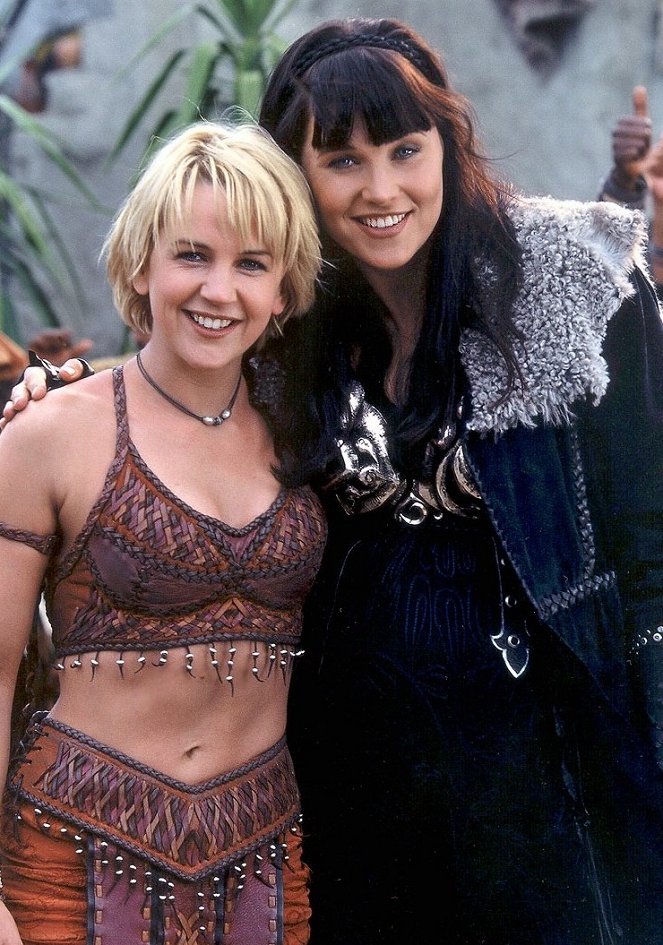 Xena: Warrior Princess - Seeds of Faith - Making of - Renée O'Connor, Lucy Lawless