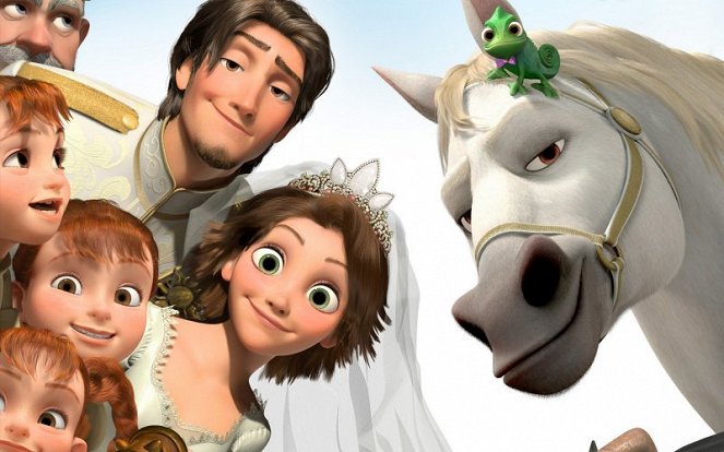 Rapunzel - Verföhnt, Verlobt, Verheiratet - Werbefoto