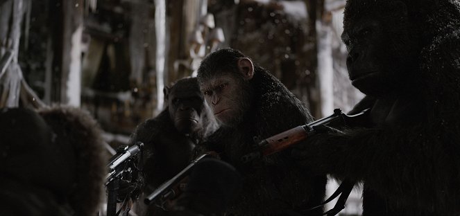 Wojna o planetę małp - Z filmu