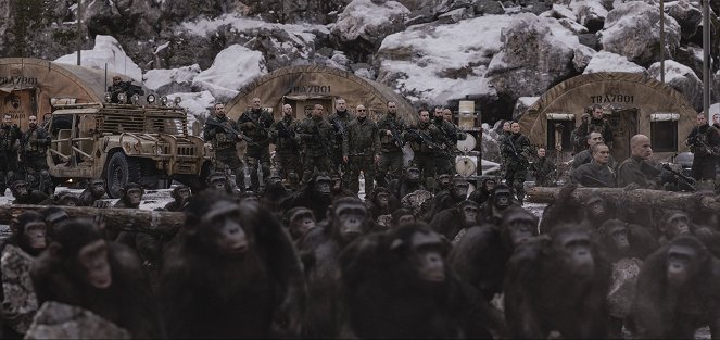 La guerra del planeta de los simios - De la película