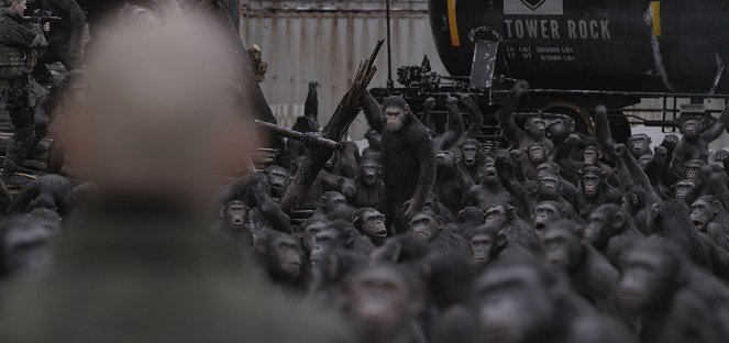 Vojna o planétu opíc - Z filmu