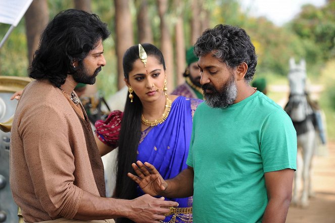 Bahubali 2: The Conclusion - Dreharbeiten - Prabhas, Anushka Shetty, S.S. Rajamouli