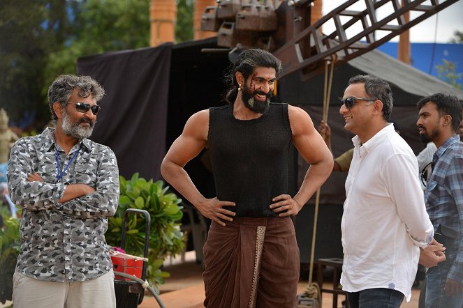 Baahubali 2: The Conclusion - Kuvat kuvauksista - S.S. Rajamouli, Rana Daggubati